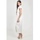 thumbnail image 2 of Vestido denim sin manga Roman Fashion /Juvenil, 14356 (Hueso) blanco G, 2 of 5