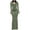 Green, variant on IROINNID Long Dress for Women Formal Wedding Guest Formal Dress Buttocks Round-Neck Slimming Long Sleeve Dress,Blue