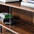 thumbnail image 4 of Walker Edison 60" Engineered Wood & Glass TV Stand Console in Dark Walnut, 4 of 8