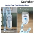 thumbnail image 4 of 1-Piece 1.28 GPF Single Flush Elongated Toilet in White with Electric Heated Seat, Auto Flush, Night Light, 4 of 18