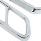 thumbnail image 2 of Pair of replacement rear exhaust covers for Mercedes-Benz C-Class W206 from 2021, electro-silver finish, 2 of 2
