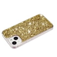thumbnail image 5 of For iPhone 14 Plus Case,Cute Glitter Bling Twinkle Stardust with Drop Protection Shockproof Soft TPU Slim Flexible Phone Case Girls/Women Protective case for iPhone 14 Plus,Anti Scratch,Gold, 5 of 6