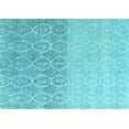 thumbnail image 1 of Ahgly Company Indoor Rectangle Abstract Light Blue Modern Area Rugs, 8' x 10', 1 of 4