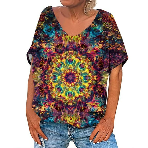 Womens Tops Dressy Casual Sexy Summer Plus Size Shirts for Women 3X Slim Fit Tees for Women