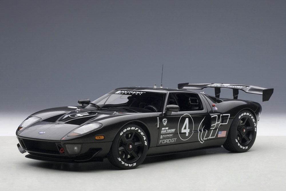 Ford GT LM Spec II Test Car, Black - Auto Art 80514 - 1/18 Scale