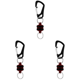 thumbnail image 2 of JShteea Retractor Red Pesca Con Mosca Con Accesorios Pesca Con Clip Mosquetón (rojo), 2 of 6