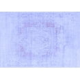 thumbnail image 1 of Ahgly Company Machine Washable Indoor Rectangle Oriental Blue Industrial Area Rugs, 6' x 9', 1 of 4