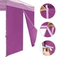 thumbnail image 6 of InstaHibit Privacy Sidewall Zipper UV30+ Fits 10x10ft Canopy Garden 1 Piece, 6 of 12