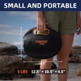 thumbnail image 2 of THURSO SURF 20PSI Rechargeable SUP Air Pump Digital Electric Paddle Board Pump 144W 4000mah Dual Stage Auto-Off Portable Inflation Deflation 12V DC Car Connector Battery Air Pump for Kayaks Boats, 2 of 7