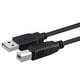 axGear Haute Qualité 15 Pi USB2.0 A à USB B Câble d'Imprimante Mâle M / M Fil de Cordon A-B – image 1 sur 2