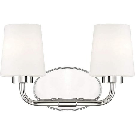 

DTLYH House 8-4090-2-322 Capra Warm Brass 2-Light Bathroom Vanity Light (15 W x 9 H)