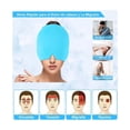 thumbnail image 3 of Gorro Para Migraña De Gel Con Compresión Fría Y Caliente Azul, 3 of 4