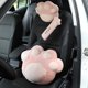 thumbnail image 1 of Funda para cinturón de seguridad BuyWeek con forma de gato de peluche, 1 of 9