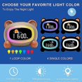 thumbnail image 4 of Kids Alarm Clock Cute Ok To Wake Alarm Clock For Kids Sleep Training Clock With Night Light And Sleep Sound Machine, 4 of 5