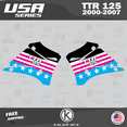 thumbnail image 2 of Kalair GFX Graphics Kit for Yamaha TTR125 (2000-2007) Usa Series, 2 of 5