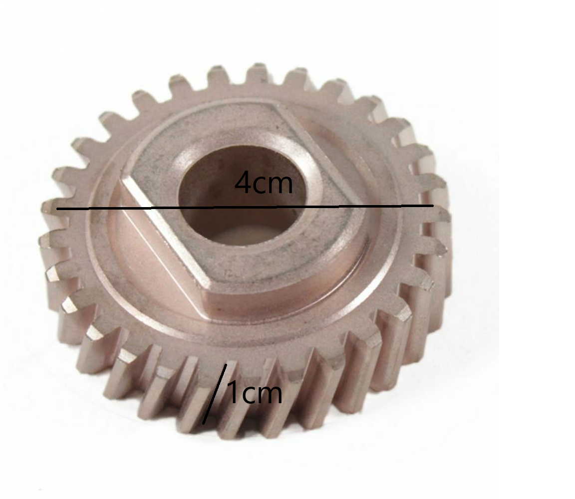 For Kitchenaid Worm Gear W11086780 Factory OEM Part,Stand Mixer Worm Follower Replaces 9703543 W10916068 - image 4 of 6