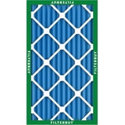 Filterbuy 14x22x2 Air Filter MERV 13 Smoke Defense, Pleated HVAC AC Furnace Filter Replacement, 3-Pack