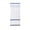 C, variant on Ouuluon door curtains, machine washable multi-room door window curtains, 79×39in Blue curtains for door Kitchen Bedroom Summer