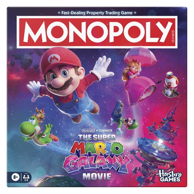 Monopoly : Super Mario Galaxy Le Film, jeu de plateau
