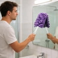 thumbnail image 5 of Reusable Electrostatic Duster Refills for Hand Duster Soft Replacement Cleaning Pads for Hardwood Floors Kitchens and More Convenient and Versatile(Purple), 5 of 5