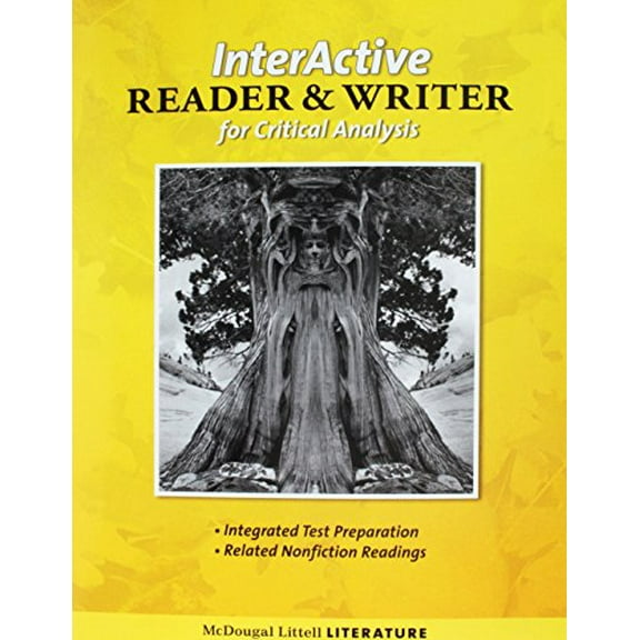 Pre-Owned McDougal Littell Literature: Interactive Reader and Writer for Critical Analysis with Added Value Grade 6 (Paperback) 0618924205 9780618924202