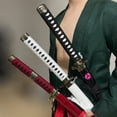 thumbnail image 7 of 41 inches Roronoa Zoro Sword Set with Belt and Holder, Wado Ichimonji & Kitetsu & Shusui, 7 of 7