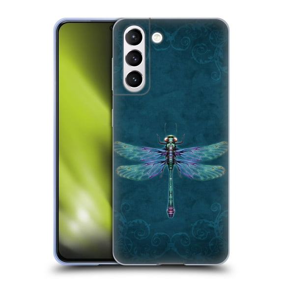 Head Case Designs Officially Licensed Brigid Ashwood Winged Things Dragonfly Soft Gel Case Compatible with Samsung Galaxy S21 5G