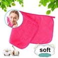 thumbnail image 4 of Makeup Remover Cloth (5-Pack),Reusable Microfiber Face Cleansing Towel, Super Soft And Absorbent Makeup Erase For Eye Makeup Remove Face Cleaning Wipe, Safe For All Skin, 4 of 7