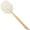 White, variant on Chainplus 1 Pack Large Bath Puff Loofah Sponge With Long Handle Shower Loofah, Bath Body Back Brush, Spa Brush for Women and Men(Green)