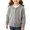 Grey, variant on Girls Cardigan Sweater Kids Button Down Open Front Crew Neck Knit Jacket Teen Long Sleeve Soli𝖽 Color Knitted Sweatshirt Prepp𝗒 Knit Cardigan For Girls