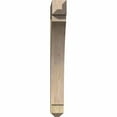 thumbnail image 2 of Ekena Millwork 4"W x 22"D x 34"H Thorton Craftsman Rough Sawn Bracket, Douglas Fir, 2 of 13