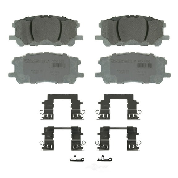 Disc Brake Pad Set Fits select: 2004-2009 LEXUS RX, 2006-2007 TOYOTA HIGHLANDER HYBRID
