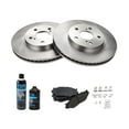 thumbnail image 2 of TRQ Front Ceramic Disc Brake Pad & Rotor Kit w/Chemicals for 06-08 Lexus IS250 BKA18245, 2 of 6