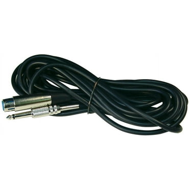 Studio Z 3 Pin Xlr Female To 1/4" Male Microphone Cable - 20 Feet