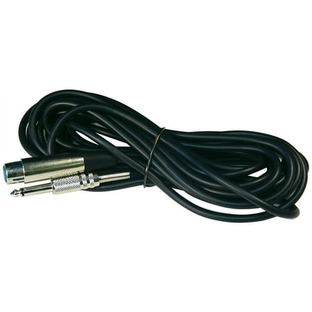 Studio Z 3 Pin Xlr Female To 1/4" Male Microphone Cable - 20 Feet