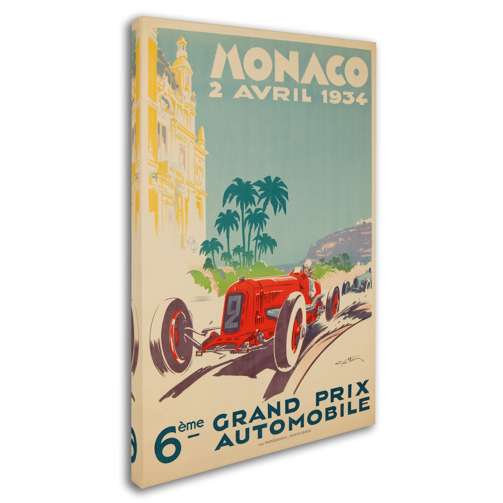 Trademark Fine Art 'Racecar 5' Canvas Art by Lantern Press