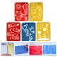 thumbnail image 4 of WORGEOUS 5 unids Pintura Stencils Niños Pintura Asistente Herramienta Niños Pintura Plantillas DIY Craft Stencil, 4 of 8