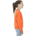 thumbnail image 2 of Jerzees Youth NuBlend Crew Neck Sweatshirt, L, Black, 2 of 8