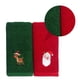 thumbnail image 5 of Toalla de cara navideña, toalla con patrón navideño, paño de toalla para lavado de cara, 2 uds., 5 of 7