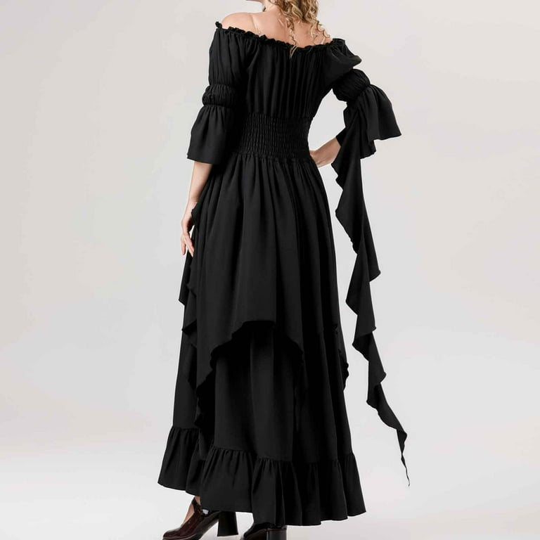 Uppada Wedding Guest Dresses with Flare Sleeves for Women Fancy Cocktail Dress Winter Prom Dresses Cocktail Formal Dresses Petite Wedding Dresses for