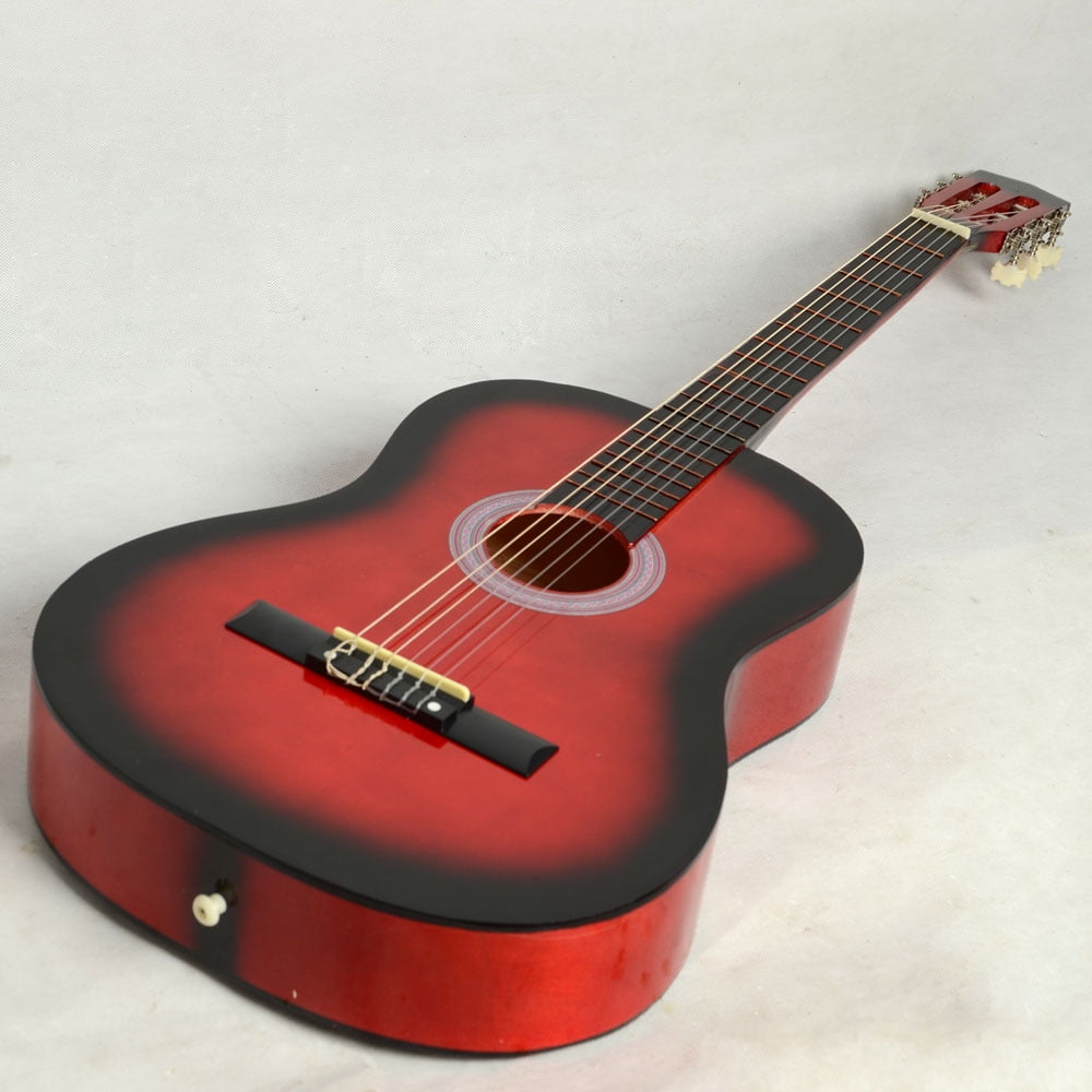 Ktaxon 38" Beginer Basswood Fingerboard Classical Acoustic Guitar+ Pick + String Walmart Canada