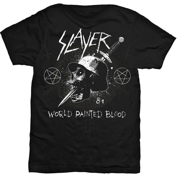 Slayer Unisex T-Shirt Dagger Skull (Small)