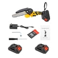 thumbnail image 3 of TBVECHI 6" Mini Chainsaw Cordless Portable Handheld Electric Chain Saw Pruning Saw for Trees Branches Trimming Wood Cutting, 3 of 18