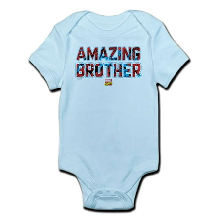 

CafePress - Spider-Man Brother - Baby Light Bodysuit