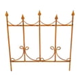 thumbnail image 1 of BRIGHTFUFU Foldable Mini Fence Iron Garden Decoration Retro Style 1Pcs, 1 of 8