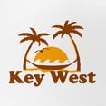 thumbnail image 2 of CafePress - Key West Palm Trees Design. - Adjustable Unisex Printed Trucker Hat with Mesh Back, 2 of 10