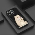 thumbnail image 3 of Agregue un poco de diversión a su teléfono: funda para teléfono con diseño de arco iris esmerilado de doble capa con ilustraciones extravagantes para iPhone 15 Pro Max 14 13 12 Pro 11, 3 of 4
