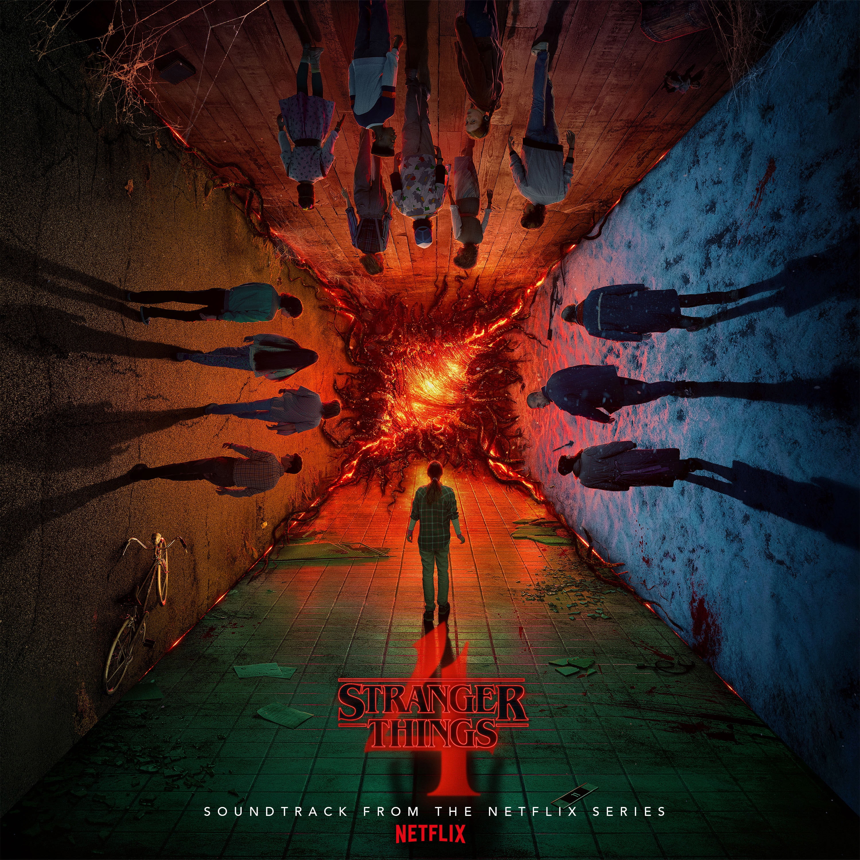 Stranger Things Soundtrack レコード 4 レア Sony Import, Stranger Things Soundtrack, Limited Red Vinyl, Season
