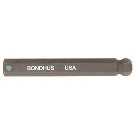 UPC: 0037231314606 | Bondhus 31460 4mm ProHold Socket Ball End Bit with ProGuard Finish  2