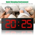 thumbnail image 4 of PENGXIANG A Mené l'Horloge de Bureau de Conception Simple de Snooze de Luminosité Réglable de Réveil Numérique avec des Grands Nombres Faciles à Lire, 4 of 10